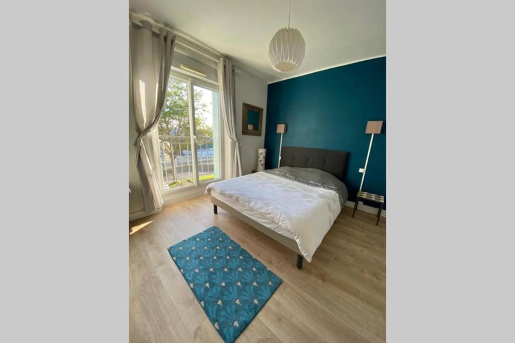 Milin : Appt 2 Ch Vue Sur Mer, Lumineux - Centre-Ville, Proche Facs, Telepherique Et Arsenal. Брест Екстер'єр фото